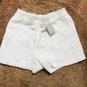 NWT Rails cotton white shorts